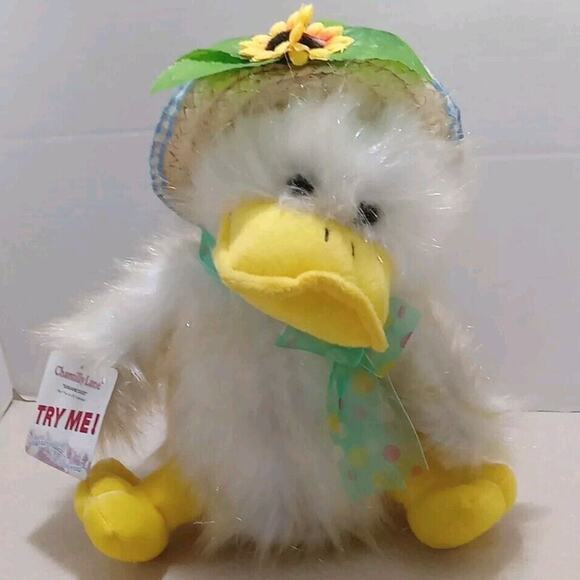 Chantilly Lane PBC Duck You Are My Sunshine 11" Easter Plush Singing Dancing - Picture 1 of 5